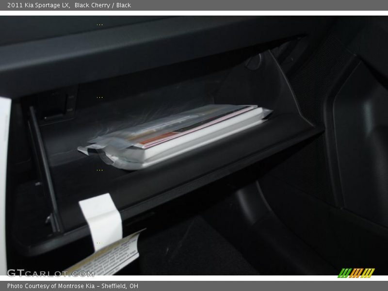 Black Cherry / Black 2011 Kia Sportage LX