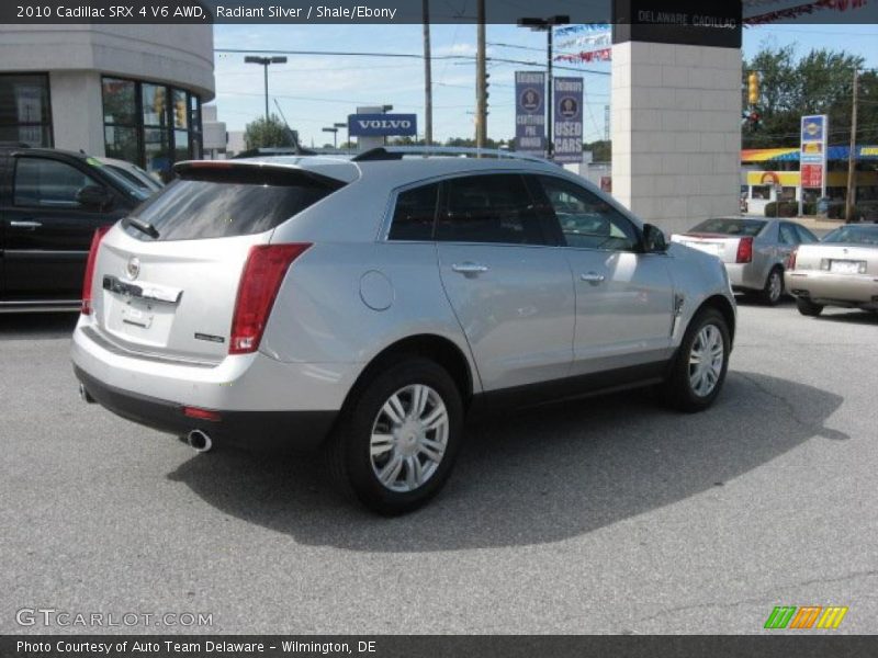 Radiant Silver / Shale/Ebony 2010 Cadillac SRX 4 V6 AWD
