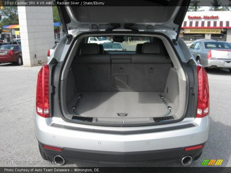 Radiant Silver / Shale/Ebony 2010 Cadillac SRX 4 V6 AWD