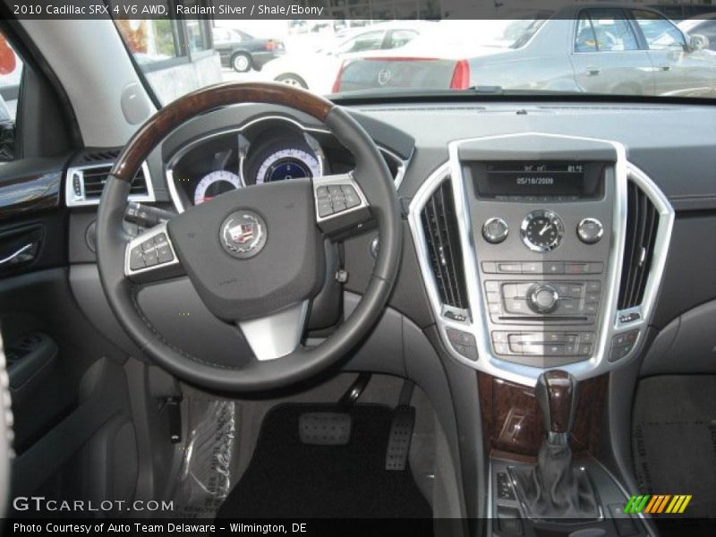 Radiant Silver / Shale/Ebony 2010 Cadillac SRX 4 V6 AWD