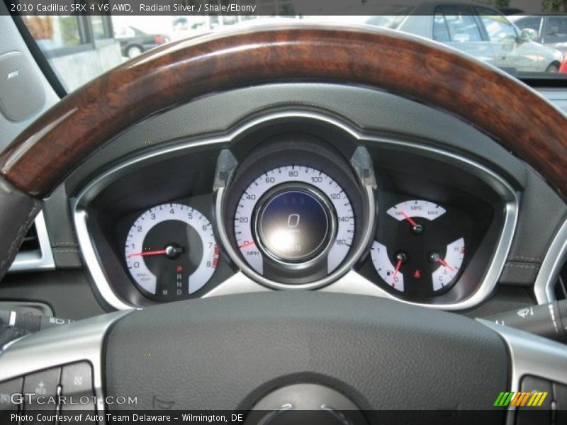 Radiant Silver / Shale/Ebony 2010 Cadillac SRX 4 V6 AWD