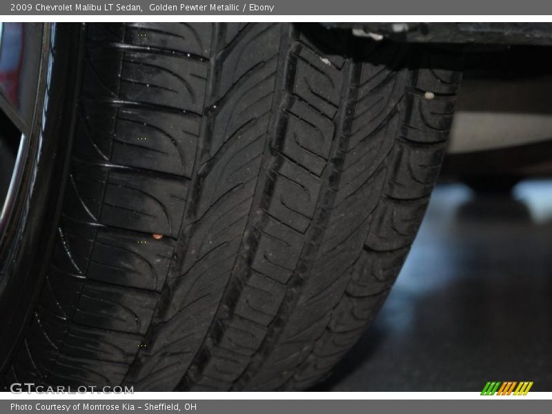 Golden Pewter Metallic / Ebony 2009 Chevrolet Malibu LT Sedan