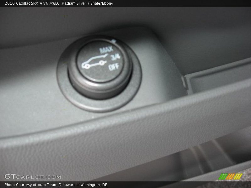 Radiant Silver / Shale/Ebony 2010 Cadillac SRX 4 V6 AWD