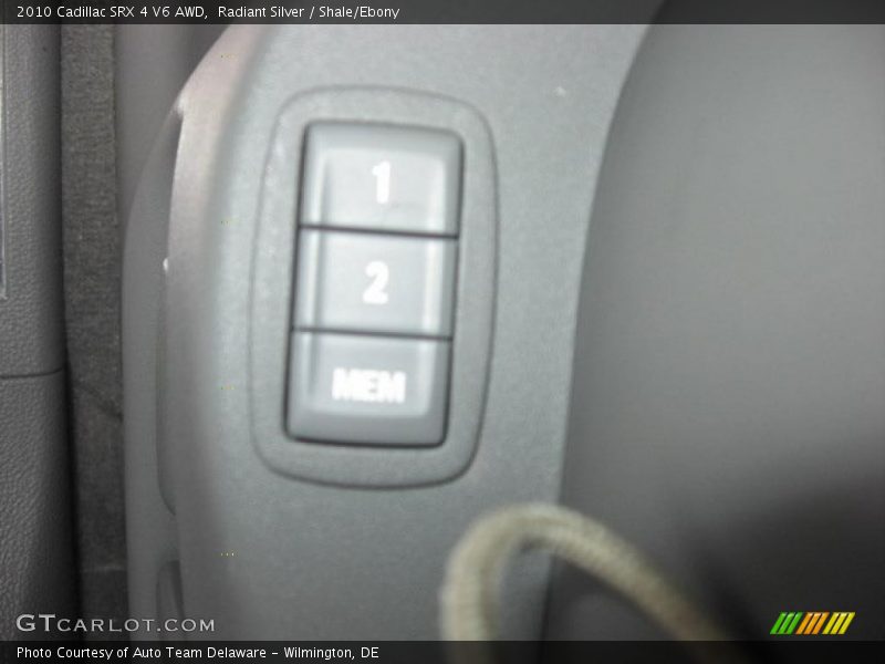 Radiant Silver / Shale/Ebony 2010 Cadillac SRX 4 V6 AWD