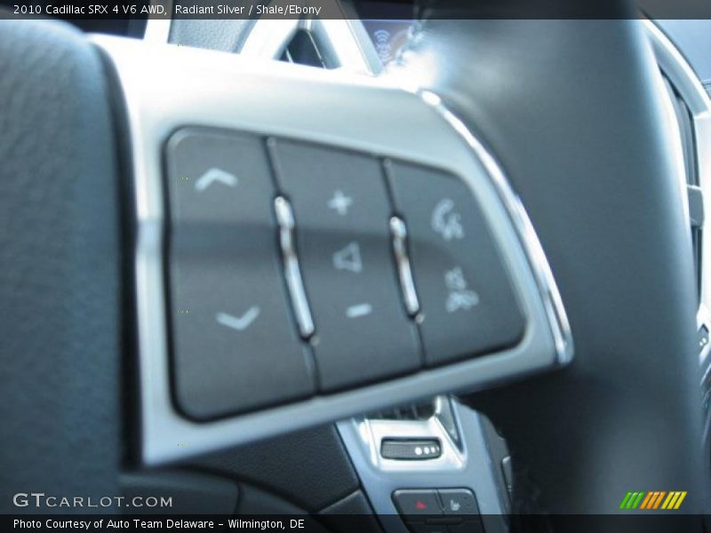 Radiant Silver / Shale/Ebony 2010 Cadillac SRX 4 V6 AWD