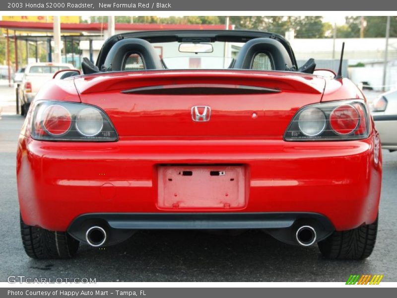 New Formula Red / Black 2003 Honda S2000 Roadster