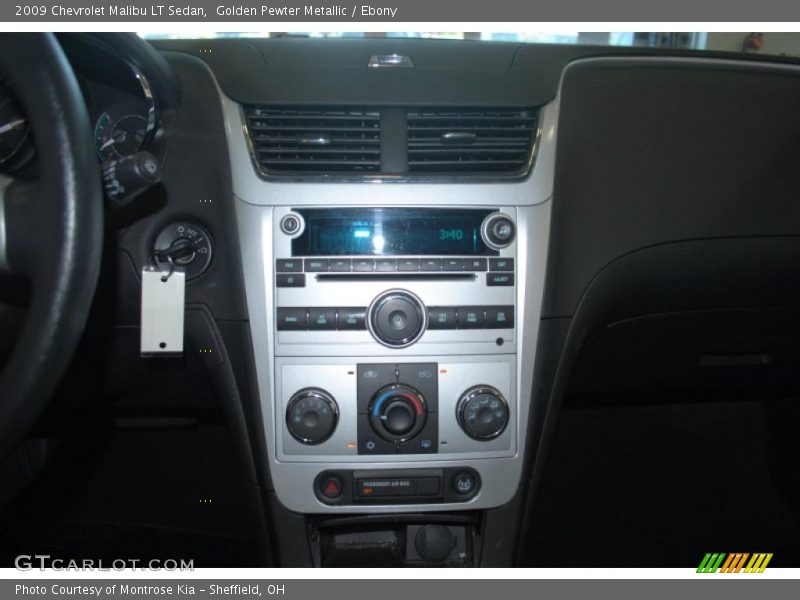 Golden Pewter Metallic / Ebony 2009 Chevrolet Malibu LT Sedan