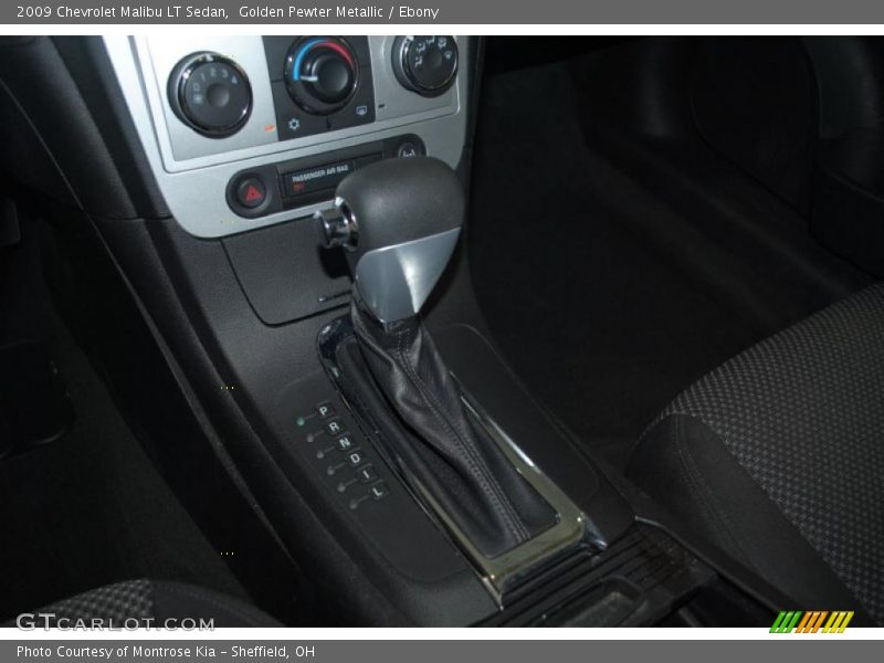 Golden Pewter Metallic / Ebony 2009 Chevrolet Malibu LT Sedan
