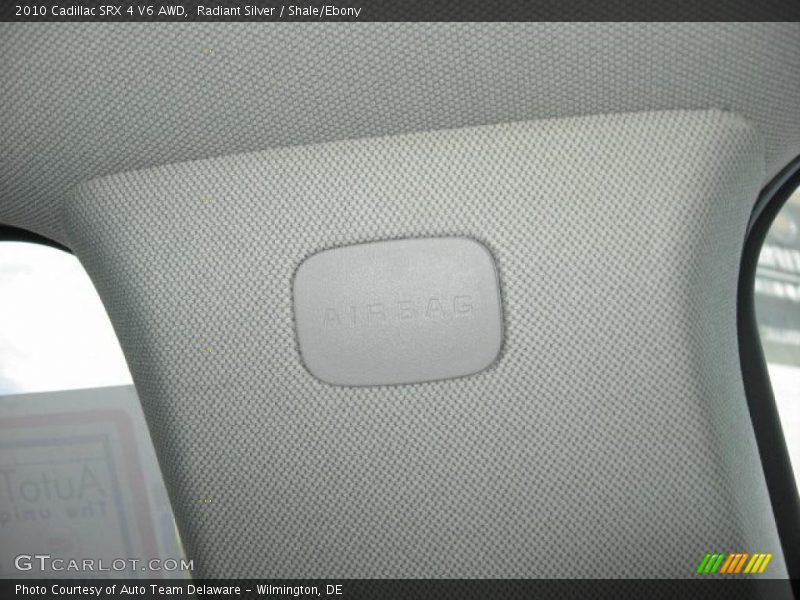 Radiant Silver / Shale/Ebony 2010 Cadillac SRX 4 V6 AWD