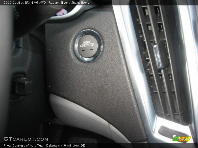 Radiant Silver / Shale/Ebony 2010 Cadillac SRX 4 V6 AWD