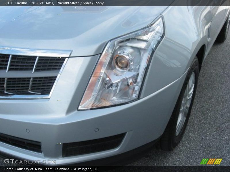Radiant Silver / Shale/Ebony 2010 Cadillac SRX 4 V6 AWD