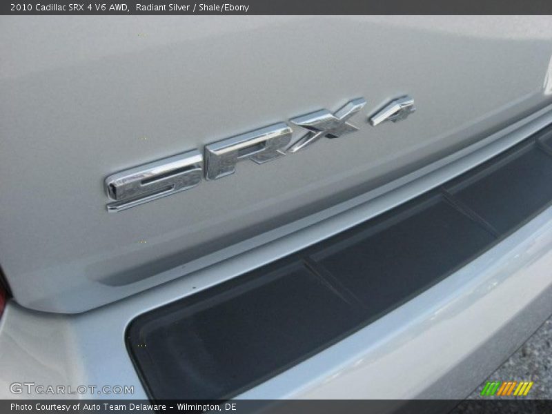 Radiant Silver / Shale/Ebony 2010 Cadillac SRX 4 V6 AWD