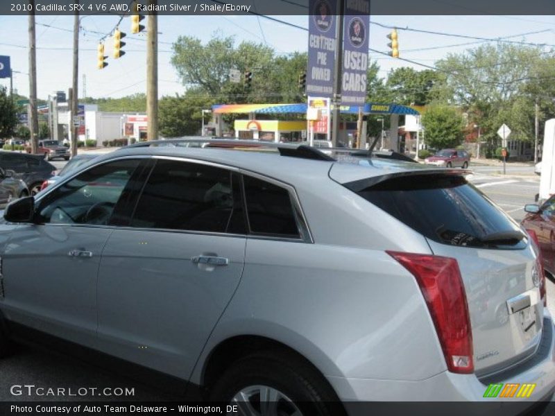 Radiant Silver / Shale/Ebony 2010 Cadillac SRX 4 V6 AWD
