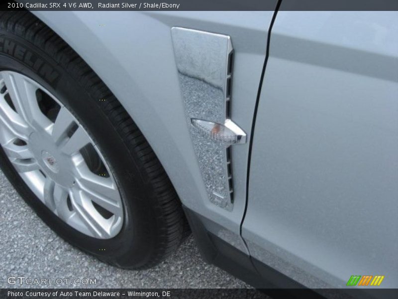 Radiant Silver / Shale/Ebony 2010 Cadillac SRX 4 V6 AWD