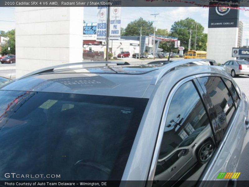Radiant Silver / Shale/Ebony 2010 Cadillac SRX 4 V6 AWD