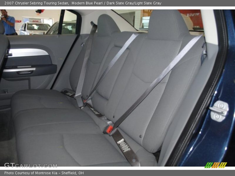 Modern Blue Pearl / Dark Slate Gray/Light Slate Gray 2007 Chrysler Sebring Touring Sedan