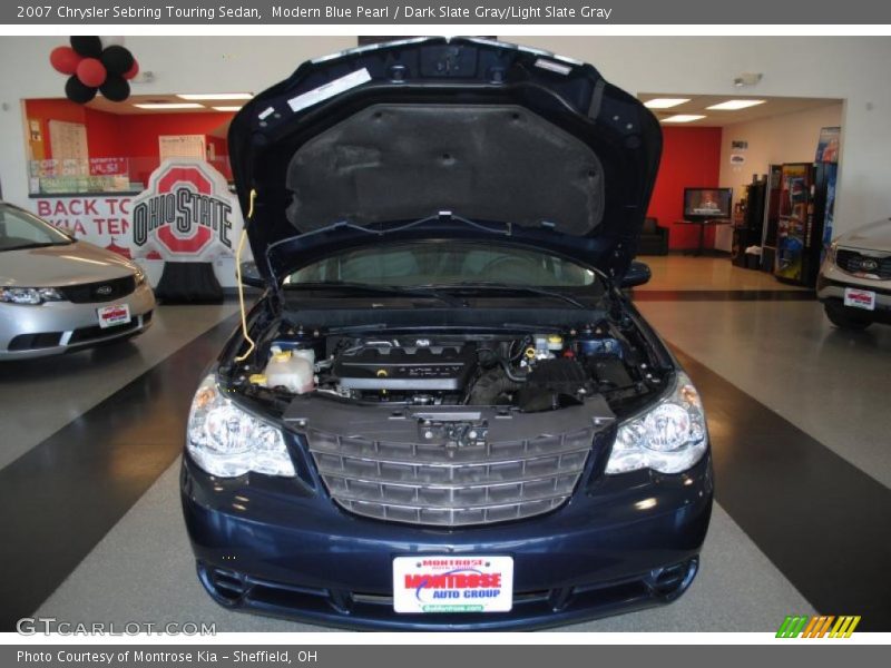 Modern Blue Pearl / Dark Slate Gray/Light Slate Gray 2007 Chrysler Sebring Touring Sedan