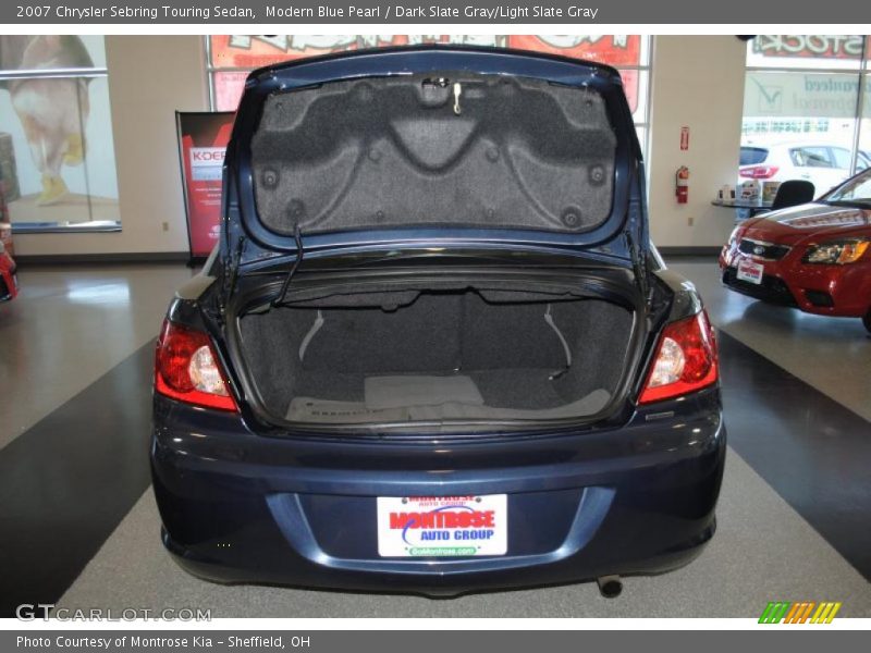 Modern Blue Pearl / Dark Slate Gray/Light Slate Gray 2007 Chrysler Sebring Touring Sedan