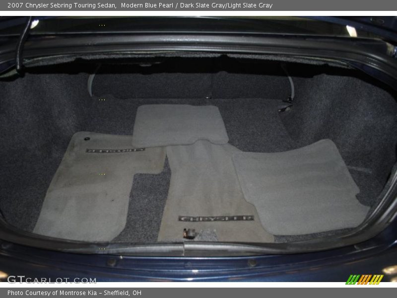 Modern Blue Pearl / Dark Slate Gray/Light Slate Gray 2007 Chrysler Sebring Touring Sedan