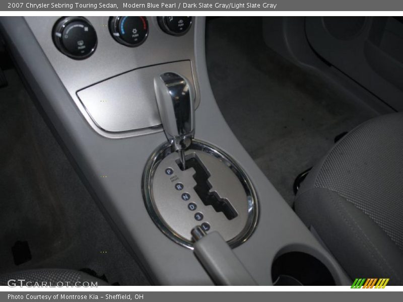 Modern Blue Pearl / Dark Slate Gray/Light Slate Gray 2007 Chrysler Sebring Touring Sedan