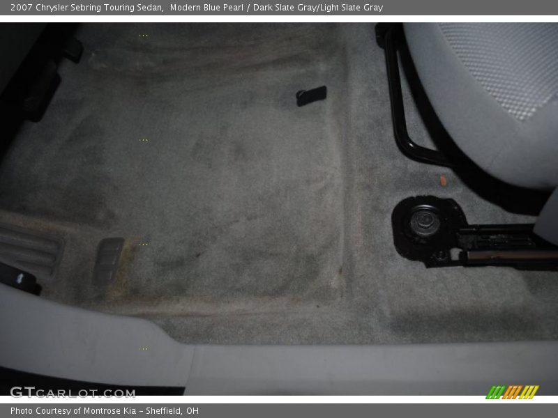 Modern Blue Pearl / Dark Slate Gray/Light Slate Gray 2007 Chrysler Sebring Touring Sedan