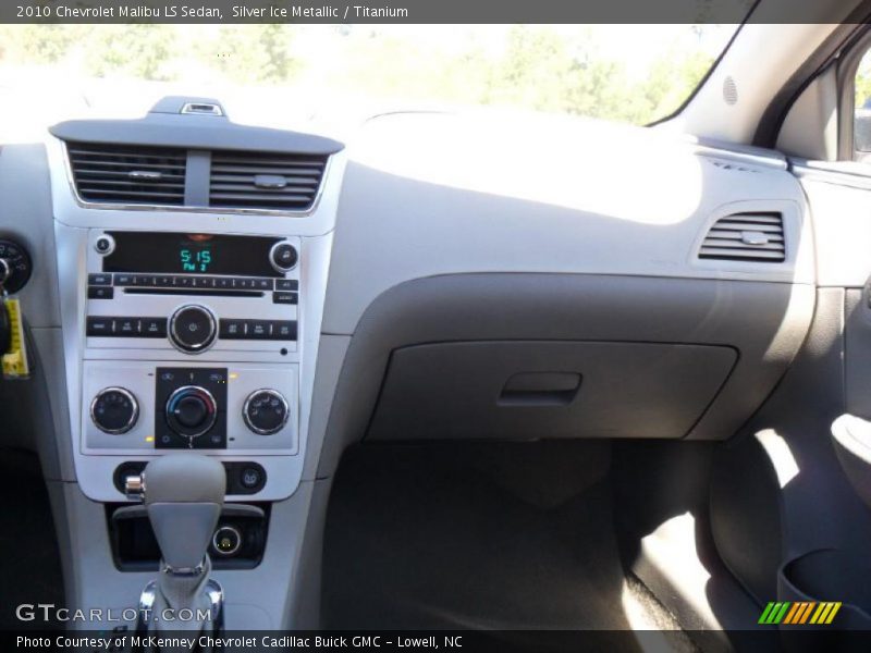 Silver Ice Metallic / Titanium 2010 Chevrolet Malibu LS Sedan