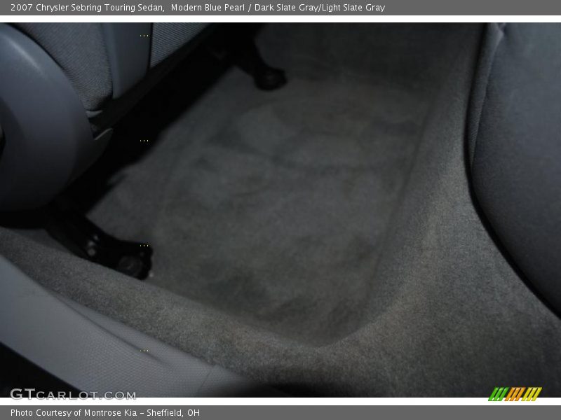 Modern Blue Pearl / Dark Slate Gray/Light Slate Gray 2007 Chrysler Sebring Touring Sedan