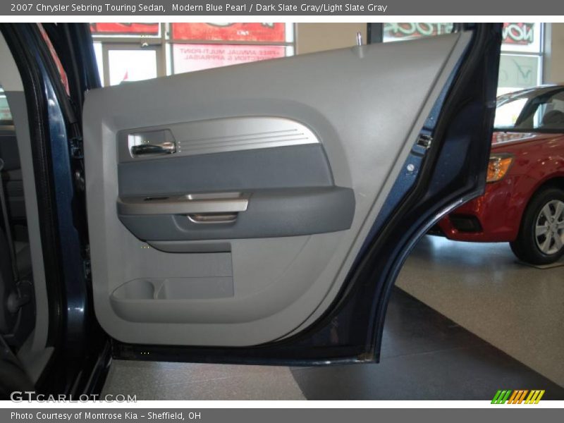 Modern Blue Pearl / Dark Slate Gray/Light Slate Gray 2007 Chrysler Sebring Touring Sedan