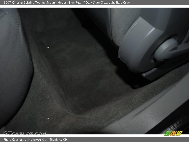 Modern Blue Pearl / Dark Slate Gray/Light Slate Gray 2007 Chrysler Sebring Touring Sedan