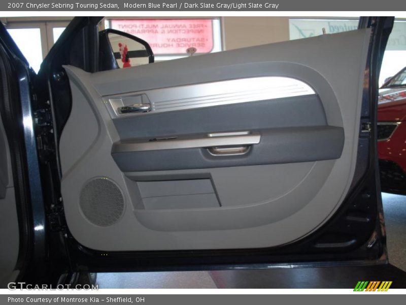 Modern Blue Pearl / Dark Slate Gray/Light Slate Gray 2007 Chrysler Sebring Touring Sedan