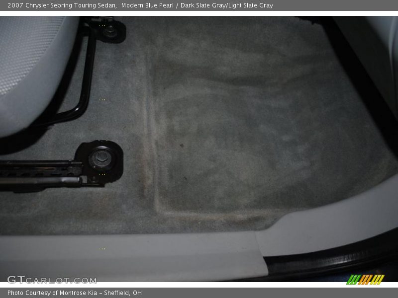 Modern Blue Pearl / Dark Slate Gray/Light Slate Gray 2007 Chrysler Sebring Touring Sedan