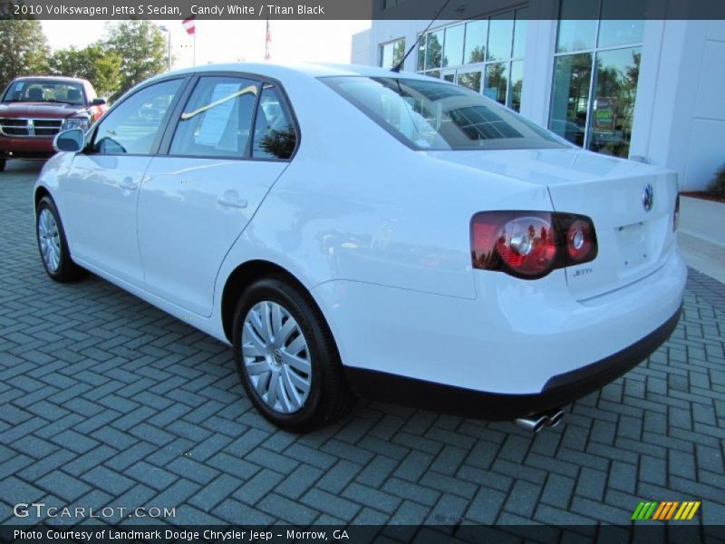 Candy White / Titan Black 2010 Volkswagen Jetta S Sedan