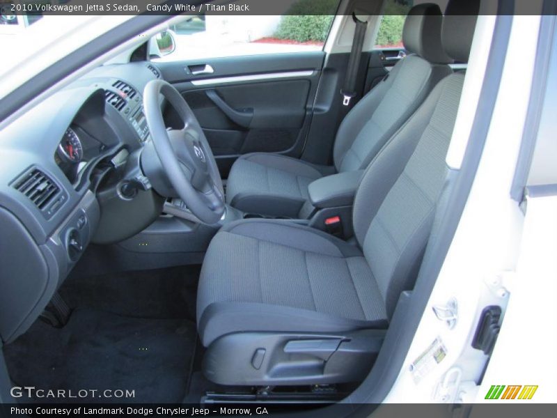 Candy White / Titan Black 2010 Volkswagen Jetta S Sedan