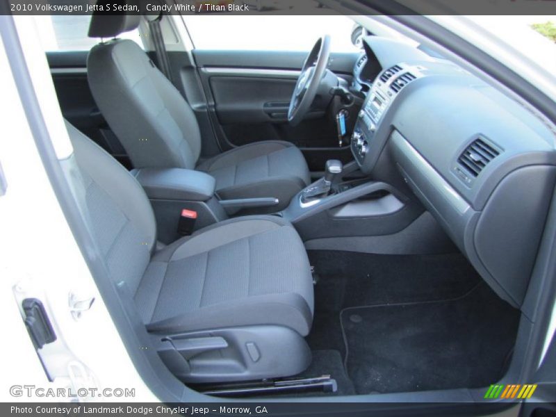 Candy White / Titan Black 2010 Volkswagen Jetta S Sedan