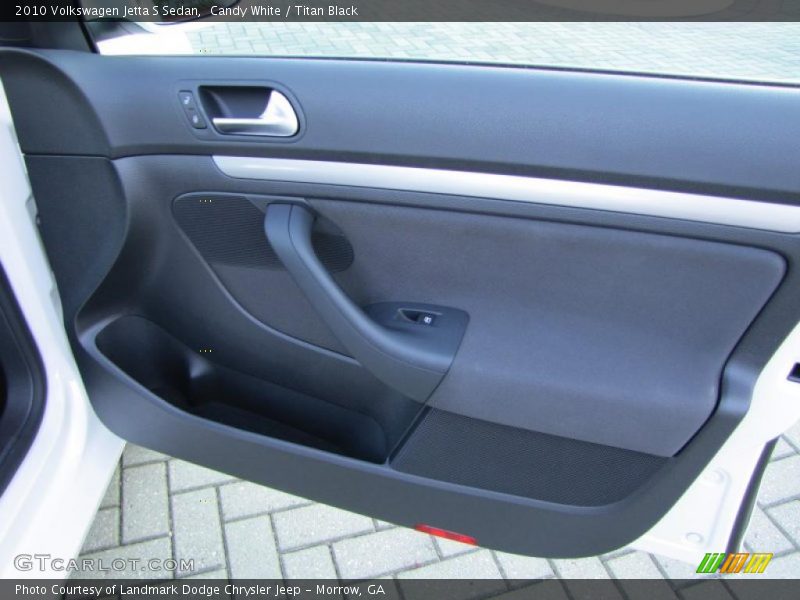 Candy White / Titan Black 2010 Volkswagen Jetta S Sedan