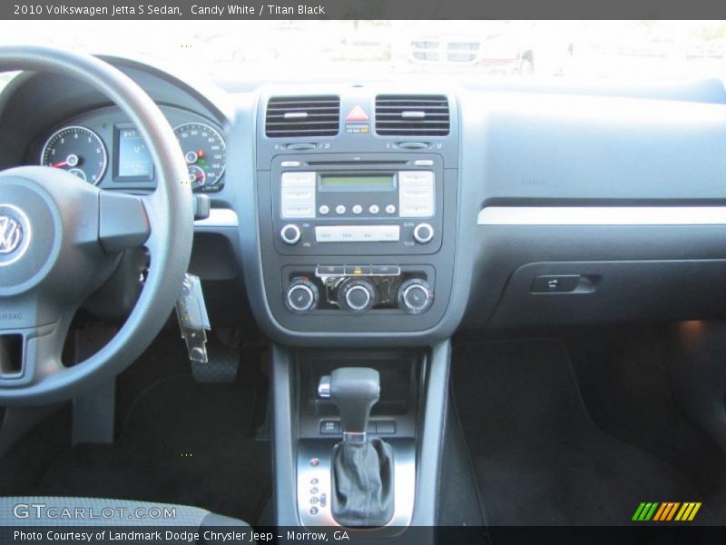 Candy White / Titan Black 2010 Volkswagen Jetta S Sedan