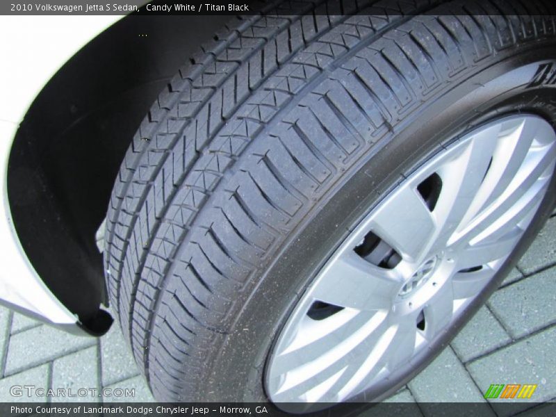Candy White / Titan Black 2010 Volkswagen Jetta S Sedan