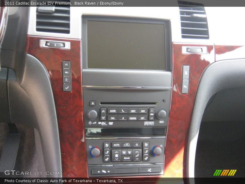 Black Raven / Ebony/Ebony 2011 Cadillac Escalade ESV Premium