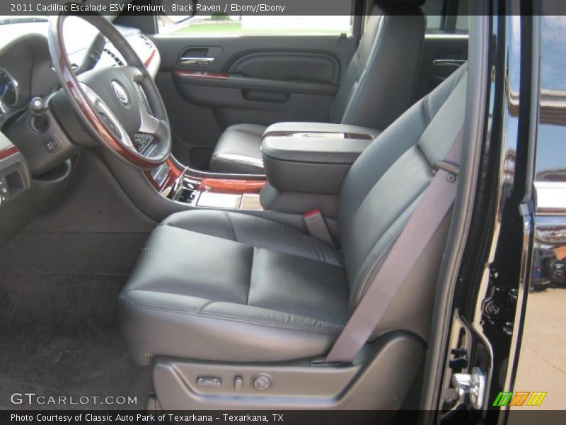 Black Raven / Ebony/Ebony 2011 Cadillac Escalade ESV Premium
