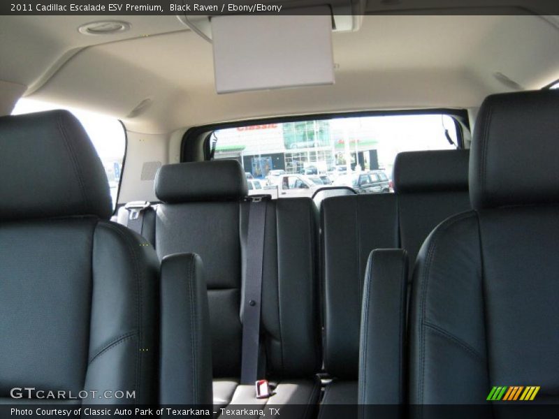 Black Raven / Ebony/Ebony 2011 Cadillac Escalade ESV Premium