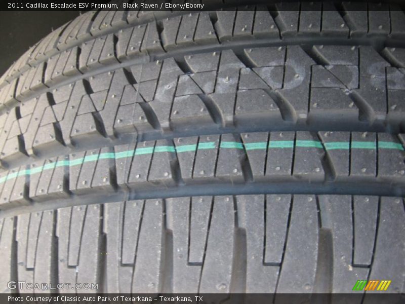 Black Raven / Ebony/Ebony 2011 Cadillac Escalade ESV Premium