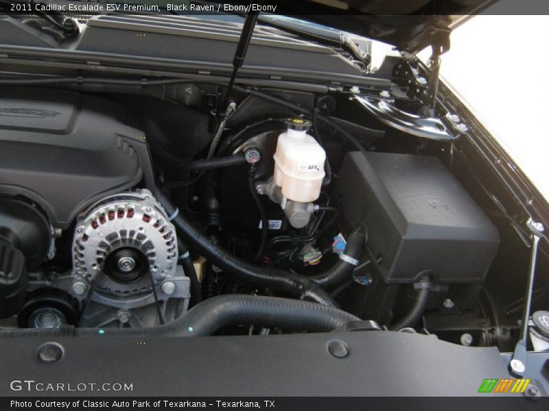 Black Raven / Ebony/Ebony 2011 Cadillac Escalade ESV Premium