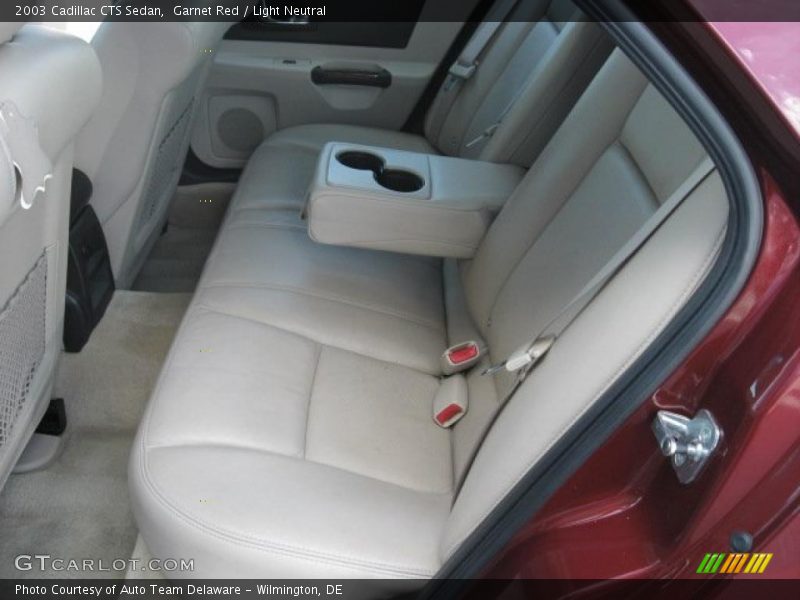 Garnet Red / Light Neutral 2003 Cadillac CTS Sedan