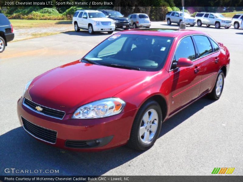 Sport Red Metallic / Ebony Black 2006 Chevrolet Impala LTZ