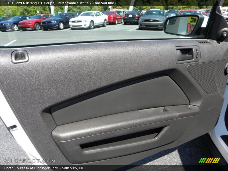 Performance White / Charcoal Black 2011 Ford Mustang GT Coupe