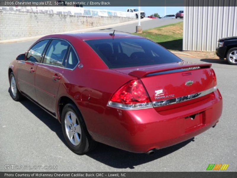 Sport Red Metallic / Ebony Black 2006 Chevrolet Impala LTZ