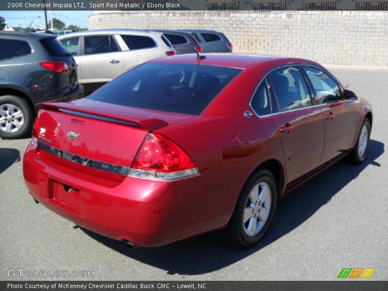 Sport Red Metallic / Ebony Black 2006 Chevrolet Impala LTZ