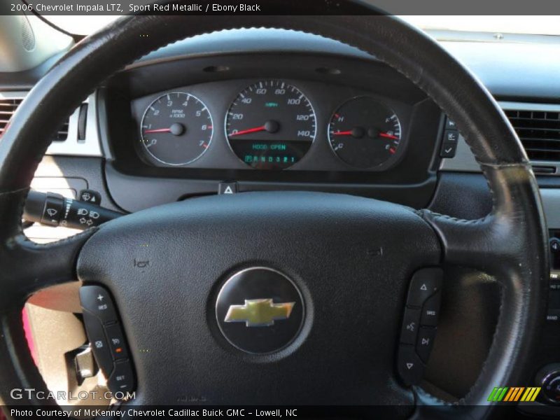 Sport Red Metallic / Ebony Black 2006 Chevrolet Impala LTZ