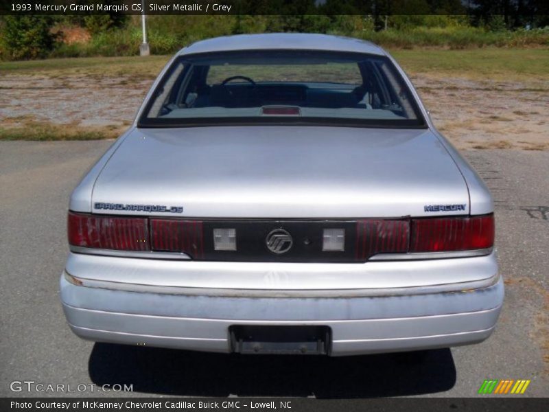 Silver Metallic / Grey 1993 Mercury Grand Marquis GS