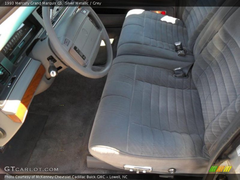 Silver Metallic / Grey 1993 Mercury Grand Marquis GS